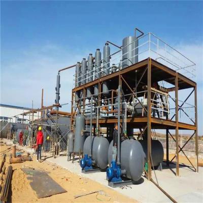 China Used Car Oil Distillation Refinery Machine/ Waste Engine Oil Recycling Distillation Plant en venta