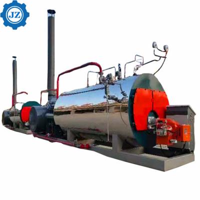 China Calderas de vapor de 1200 kilogramos 1,2 Ton Natural Gas Fired Horizontal para el esterilizador de la esterilización de la comida en venta