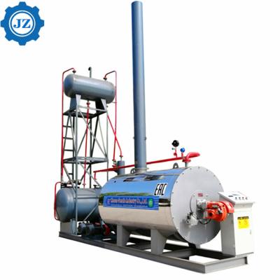 China Horizontal package Type Gas And Oil Fired Thermal Oil Boiler Heater For Asphalt Heating for sale