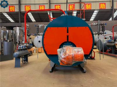 China Factory Price Firetube Type 0.5-3Ton/H Natural Gas Diesel Oil Steam Boiler For Food & Beverage Industry for sale