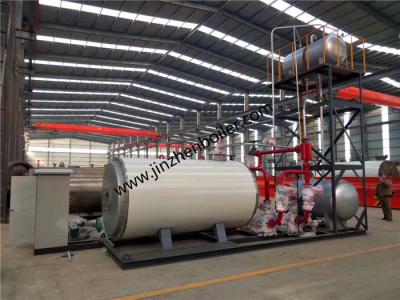 China Horizontal Type Oil Gas Fired Thermal Fluid Heater For Textile Printing And Dyeing Industry for sale