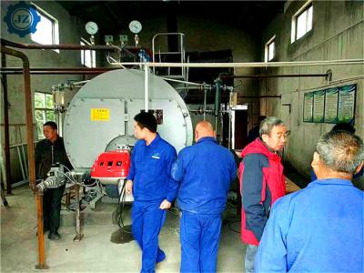 Cina 3 tonnellate 3000kg/ora rapido a gas dell'olio orizzontale della caldaia a vapore installano in vendita