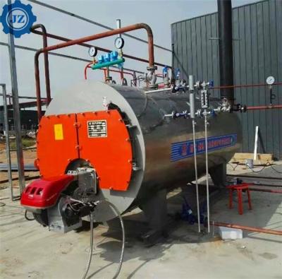 China 150hp 1.5ton 1500kg Natural Gas Fired Horizontal Packaged Steam Boiler For Copper Electrolysis Plant for sale