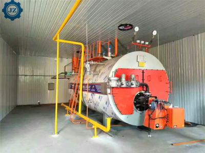 China Fire Tube Industrial Oil/Natural Gas Fired Packaged Steam Boiler For Yoghurt Processing Plant for sale