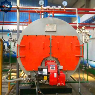 China 1.5ton 1.5t 1500kg/Hr Horizontal Type Oil / Gas Fired Industrial Steam Boilers For Building Materials Factory for sale