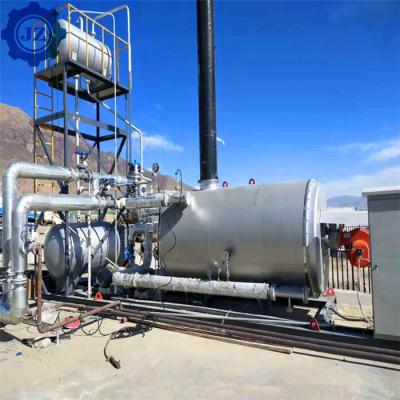 China 1.6MW 1900kw Horizontal Hot Oil Industry Thermic Fluid Heater Thermal Oil Boiler For Road Construction Te koop