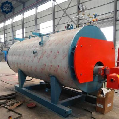 China 2ton 1.4MW Fully Automatic Oil Or Gas Fired Horizontal Hot Water Boiler Heating System for sale