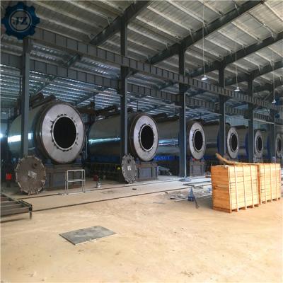 China 15ton Used Truck Tyre Pyrolysis Machine Scrap Rubber Recycling To Oil Equipment for sale