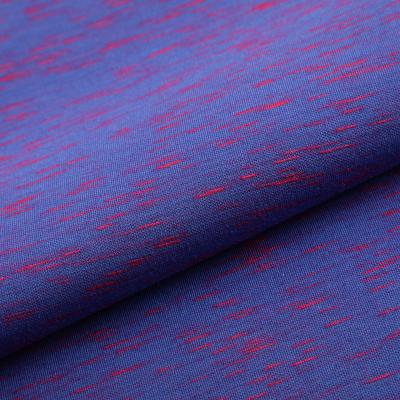 China New Design Shrink-resistant Space Dyed Hollow Material Scuba Knit Rayon Polyester Fabric For Dress for sale