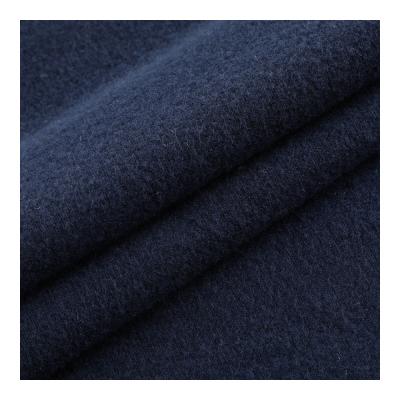 China Sueded China supplier brushed wrinkle resistant hacci knit polyester spandex blend fabric for winter wear for sale