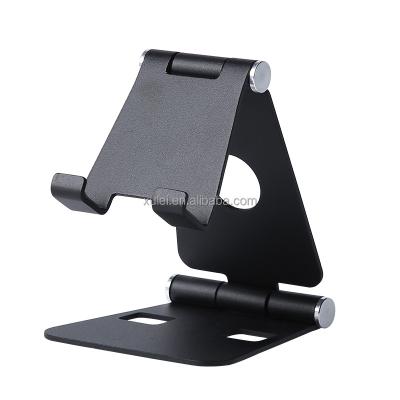 China Mobile Phone Accessories Mobile Phone Holder Cradle Dock Adjustable Aluminum Desktop Holder for sale