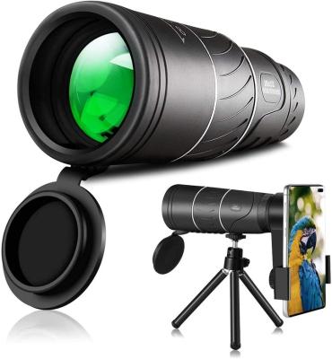 China Outdoor Civilian Telescope Monocular Telescope, 16x52 Dual Focus Monocular Optics Zoom Telescope, Waterproof High Definition Monocular for sale