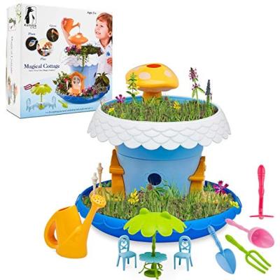 China Children's Magical Garden Play Growing Kit Includes Tools Flower Plant Tree Interactive Play Fairy Toys Inspire Learning and Education for sale