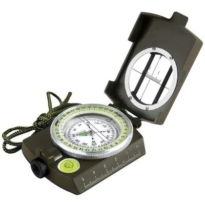 China Outdoor Multi Functional Military Compass Tactical Compass Pointing Guide And Waterproof Metal Sighting Navigation Compasses For Hiking for sale