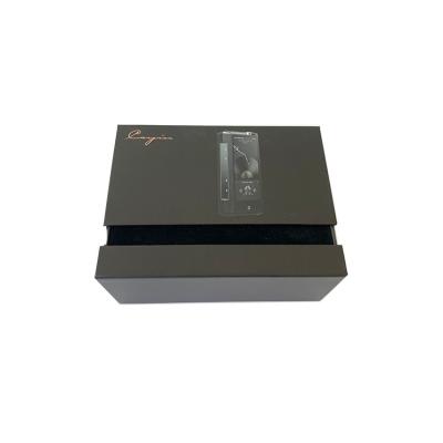 China Customized Recyclable Printed Cardboard Paper Packaging Luxury Rigid Gift Box Set Double Side Boxes For Gift Sets With Ribbon for sale