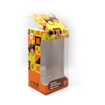 China Recyclable Custom Packaging Boxes For Toy Gift Packaging With Clear Plastic Window for sale