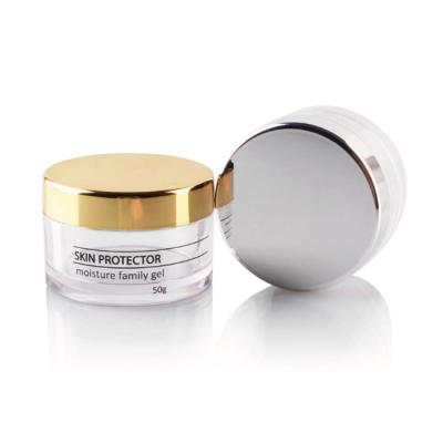 China New Design 2022 Sustainable Transparent Wide Mouth Facial Eye Cream Plastic Jar for sale