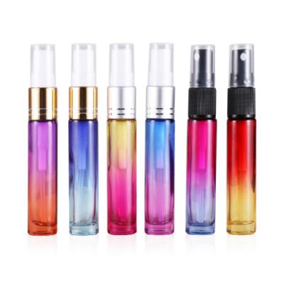 China Sustainable Manufacturers Supply Colorful Women Perfume Personal Care Glass Spray Bottles for sale