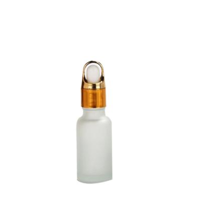 China Sustainable Fast Shipping Skin Care Packaging Frosted Glass Clear Essential Oil Dropper Bottles for sale