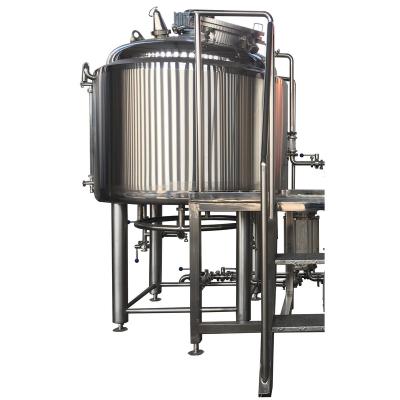 China HL turnkey home 100 of 10 steam heating barrels 1 2 3.5 5 7 200 250 300 500 1000 1500 l liter all in one brewhouse system for sale for sale