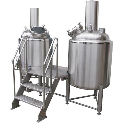 China Wort Making High Quality Royal Brewery Equipment 3bbl Brewhouse for sale