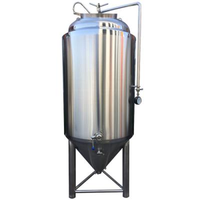 China Beer Fermentation Most Popular Jacket 700l Beer Fermentation Fermentation Tank for sale