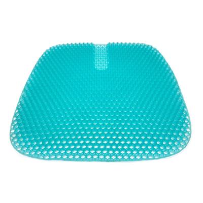 China Massage Egg Seat Sitter Cushion with Non-slip Cover, Egg Support Gel Cushion Honeycomb Design Absorbs Pressure Points for sale