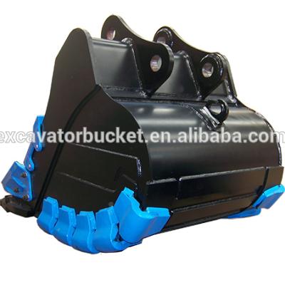 China Q345B & NM400 High Quality Electric Excavator Grapple Bucket for sale