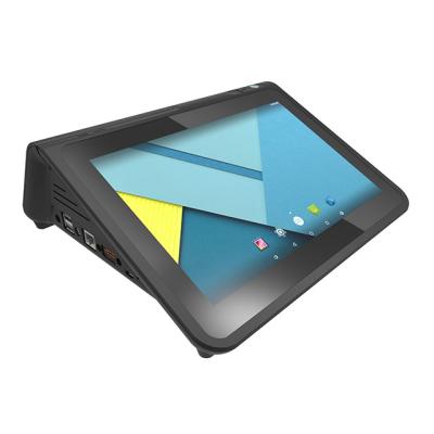 China 10 Inch Android Tablet POS Dual Screen POS With 10 Point Capacitive Touch Screen 1+8GB for sale