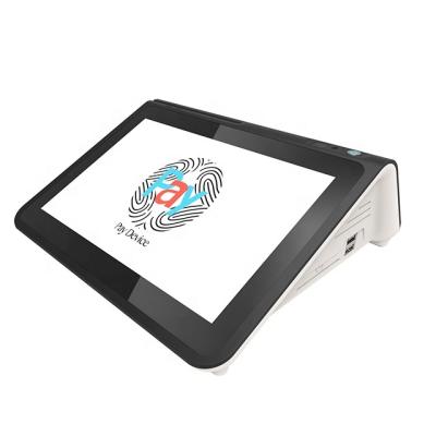 China 10 Inch Android Tablet POS Dual Screen POS With Capacitive 10 Touch Points In Panda Color 1+8GB for sale