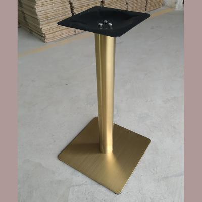 China Chinese Factory Wholesale Modern Round Custom Size Dining Table Base Gold Legs for sale