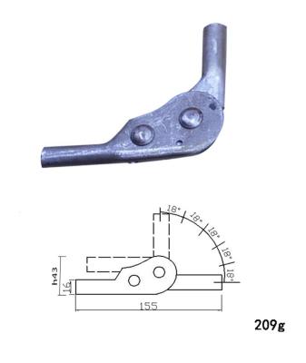 China Modern Furniture Hardware 3 Leisure Sofa Bed Lazy Hinge Fosha Factory Folding Floor Recliner 5 14 Gear Accessories for sale