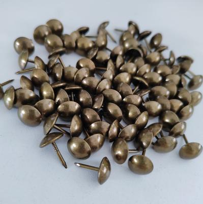 China Iron Foshan OEM Sofa Upholstery Button Nail for sale