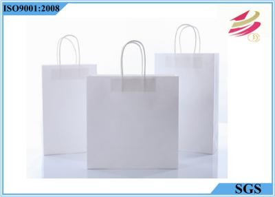 China Advertising Personalized Large Paper Shopping Bags With Handles OEM for sale