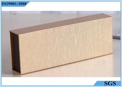 China Gold Clamshell Hard Gift Boxes UV Printing Gravure For Health Care Products for sale