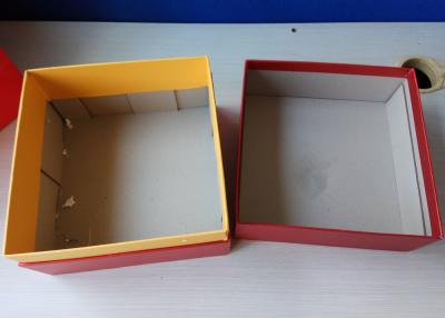 China Corrugated Gift Product Packaging Boxes 0.62mm Thickness With Film Cover for sale