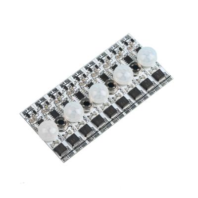 China FICLUX PCBA 5V 12V 24V 10A PIR Automatically ON/OFF Human Body Sensor for sale