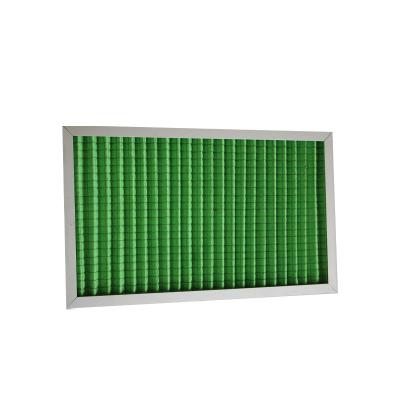 China Air Conditioning Medium Effect Environment Friendly Plate Replaceable Washable Air Filter for sale