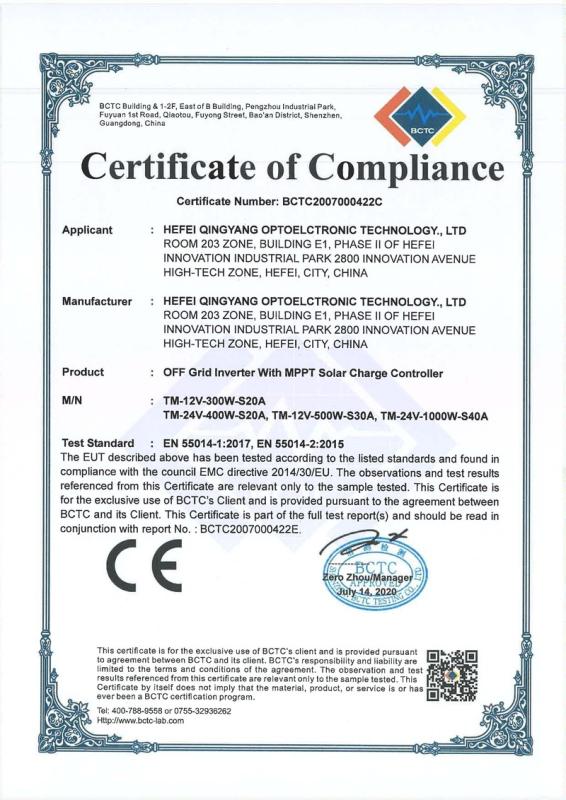 CE - Kunming Chaofan Technology Co., Ltd.