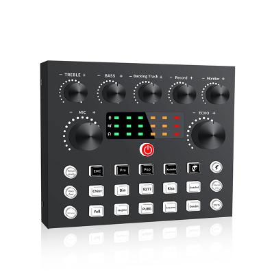 China 8 USB audio interface V8 S sound card for sale