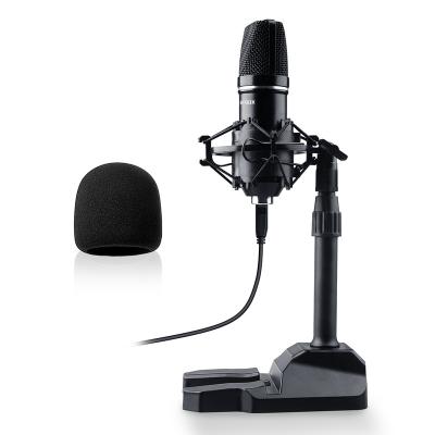 China Noise Reduction Mic Computer USB Microphone Condenser Microphone Studio Microphone Microphone With Support Drop Shipping for sale