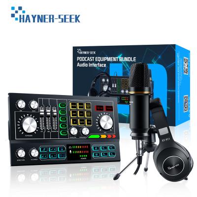 China Desktop Wholesale professional audio recording equipment control mixer studio condenser microphone for sale