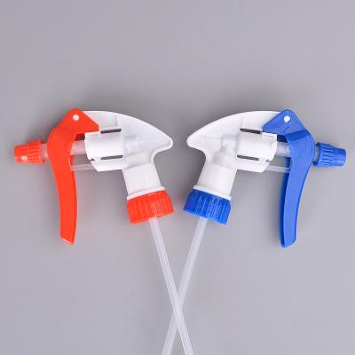 China 28/400 High quality big hand trigger sprayer plastic agricultural Te koop