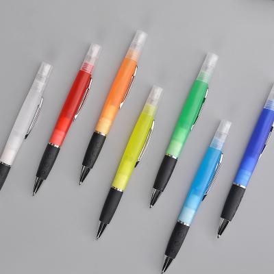 China Colorful 3ml PP Empty Bottle Spray Bottle Pen Hand Mini Perfume Sanitizer Spray Pen for sale