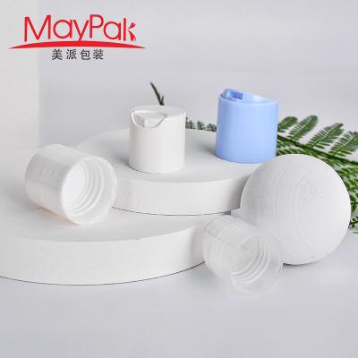 China For Bottle Plastic Disc Top Cap 18mm 20mm 24mm 28mm Plastic Shampoo  Manufactory for sale