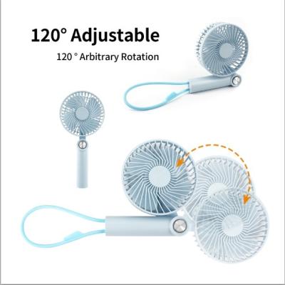 China Portable Handheld USB Cooling Fans Mini Portable Fan Folding Rechargeable Fan for Outdoor Sports for sale