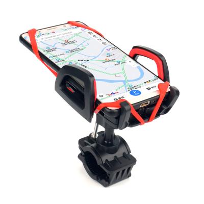 China High Quality New Product Universal Bike Black Mobile Phone Holder Adjustable For Safety Riding for sale