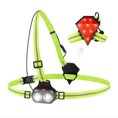 China MK-5830 Rechargeable Battery USB Outdoor Waterproof Night Led Trunk Sport Lightweight MK-5830 Rear Warning Running for sale