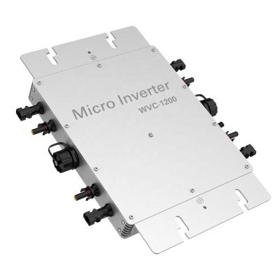 China Micro Grid Tie Inverter Portable Micro PV Inverter For Solar System Use 370*300*41.6mm for sale