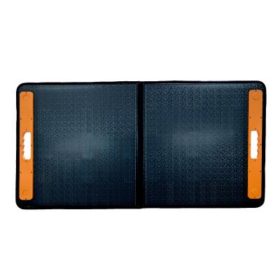 China Portable Foldable Cover 60w 80W 100w 160w 200W Waterproof Fabric Folding Solar Panel RG-FS60M-B for sale